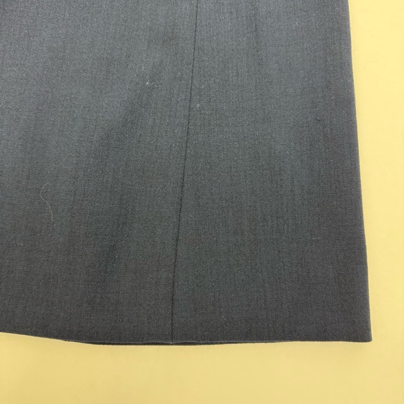 MM Lafleur Emily Dress Recycled Wonder Tex Square Neck A-Line Navy Blue Midnight - Picture 12 of 15